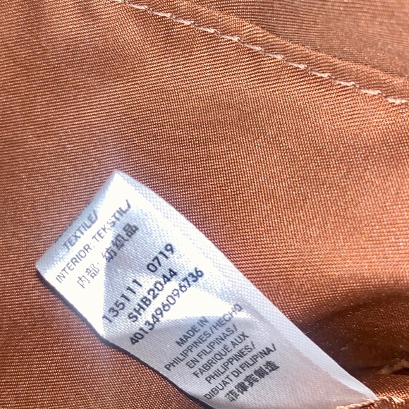 Fossil Cross body brown handbag leather cows hides - Picture 4 of 8